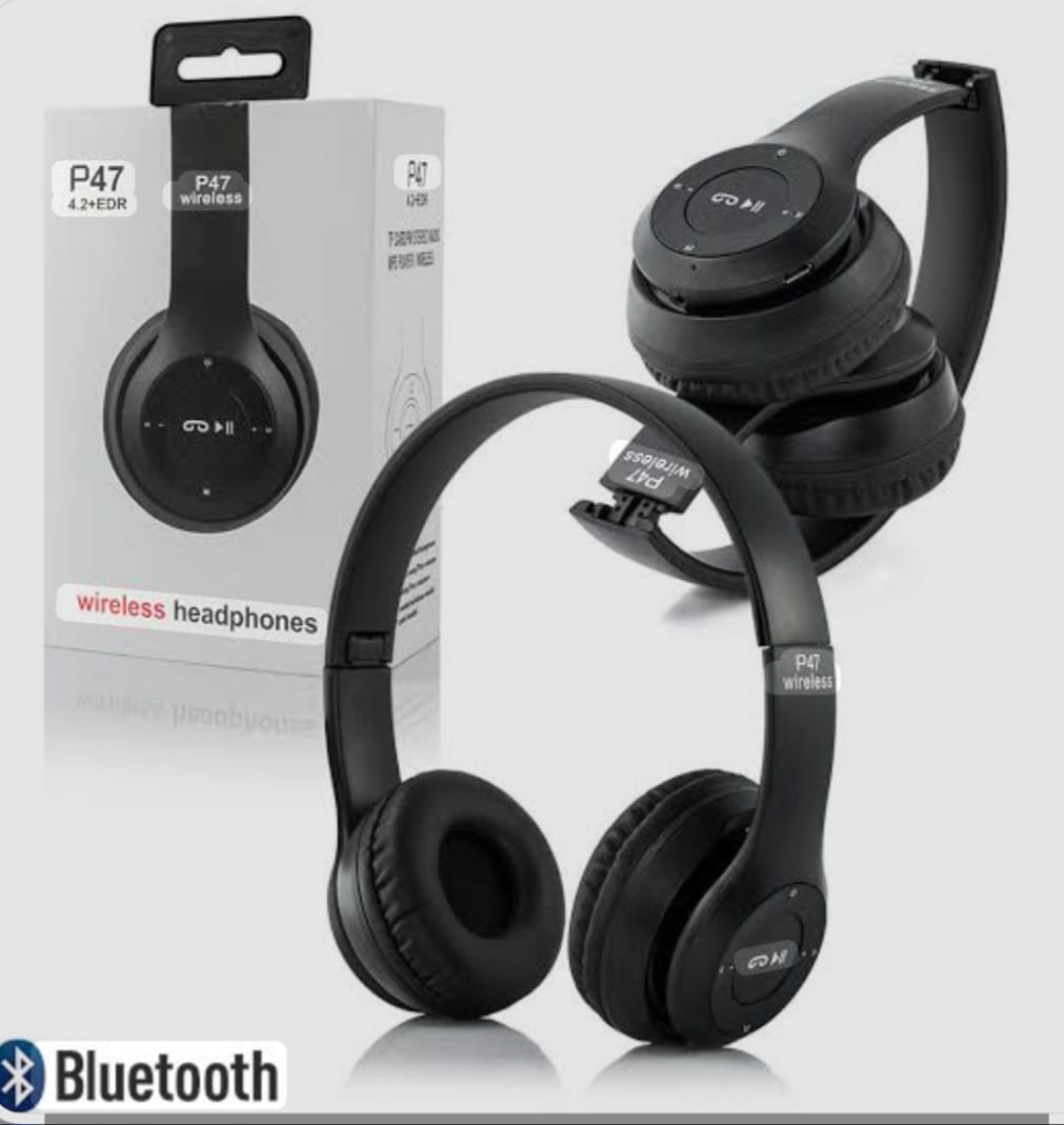 P47 Wireless Headphones with Box