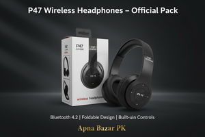 P47 Headphones Box + Product Creative
