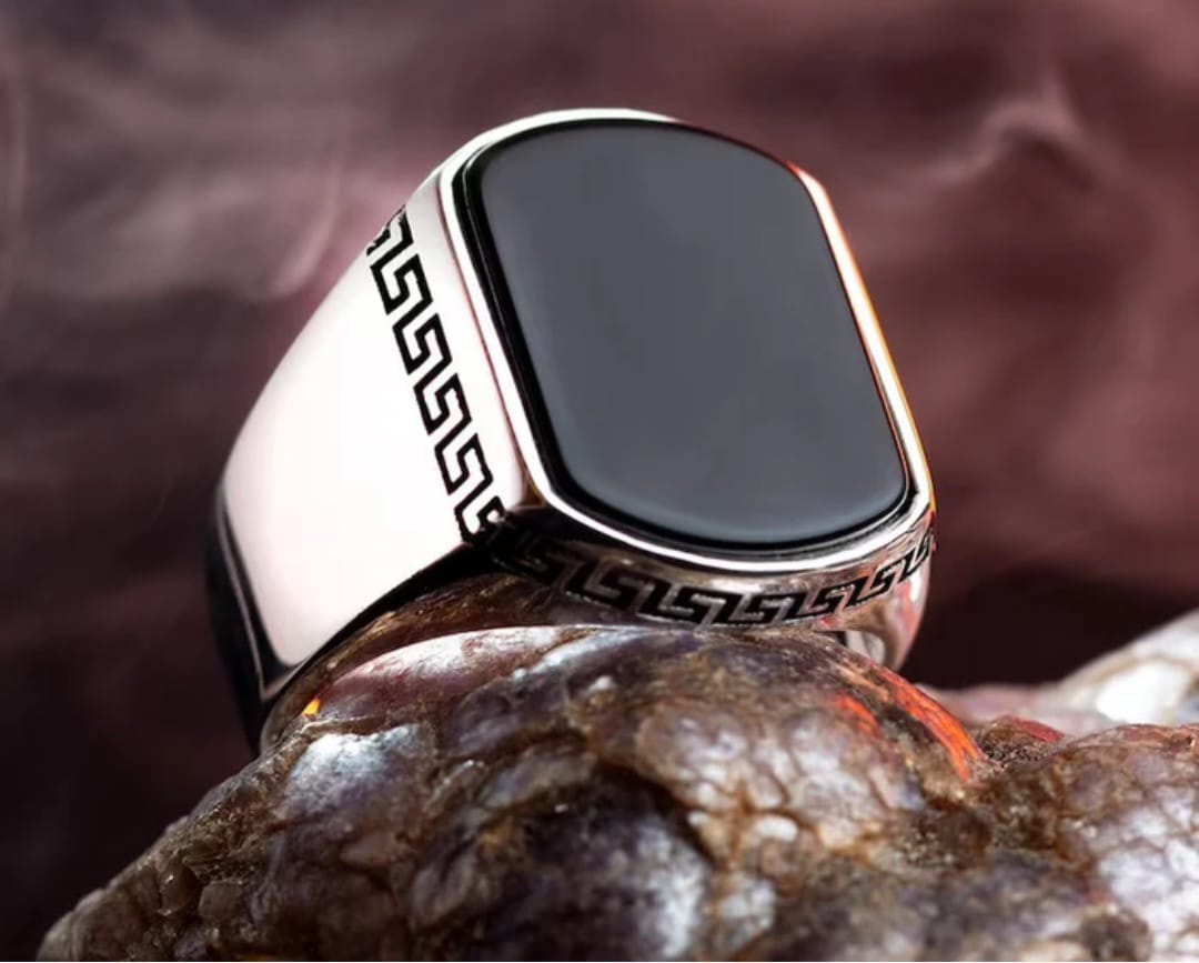Motif Black Onyx Ring
