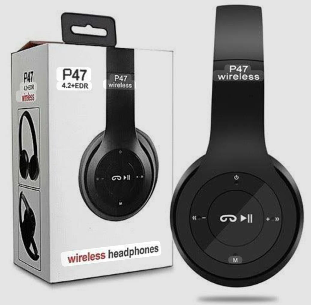 P47 Headphones Box and Product View