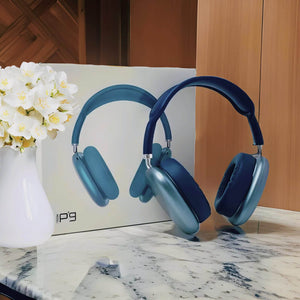 P9 Wireless Headphones Black - Unboxing