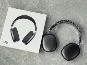 P9 Wireless Headphones Black - Box Shot